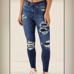 American Eagle Super Stretch Jeggings- Womens 00 Short